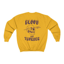 Load image into Gallery viewer, The Stormy Night Crewneck Sweatshirt(Gold)