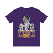 Load image into Gallery viewer, The Owter Things Short Sleeve Tee (Purple)
